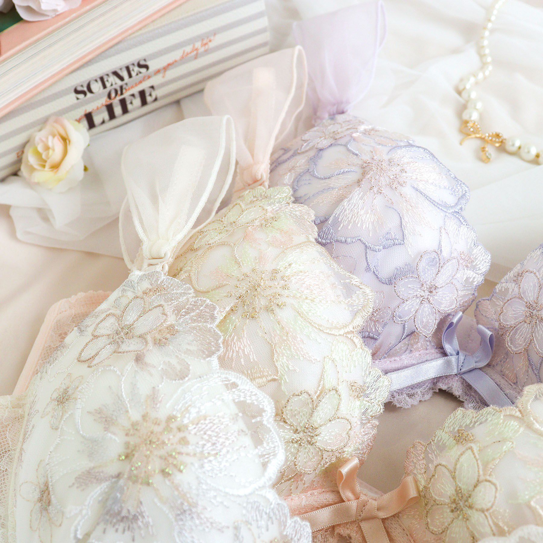 Risa Magli「ピア ブラジャー （G-H） ＜サイドすっきりタイプ＞」|インナー|