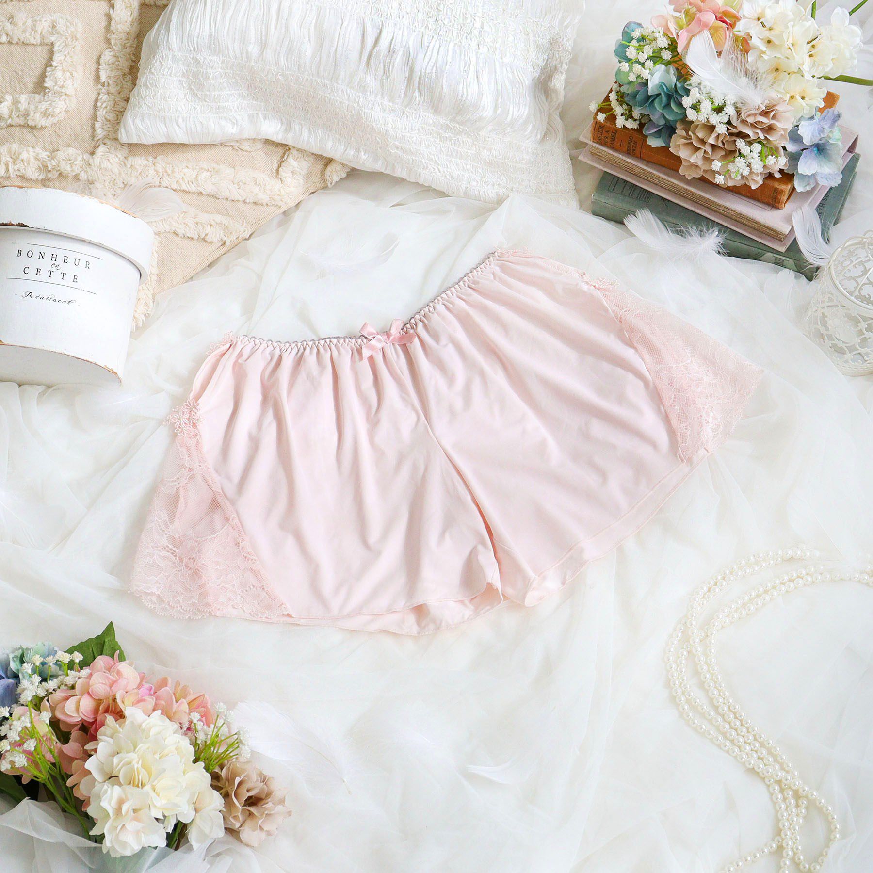 Risa Magli「エリアン タップパンツ」|インナー|ピンク(071)