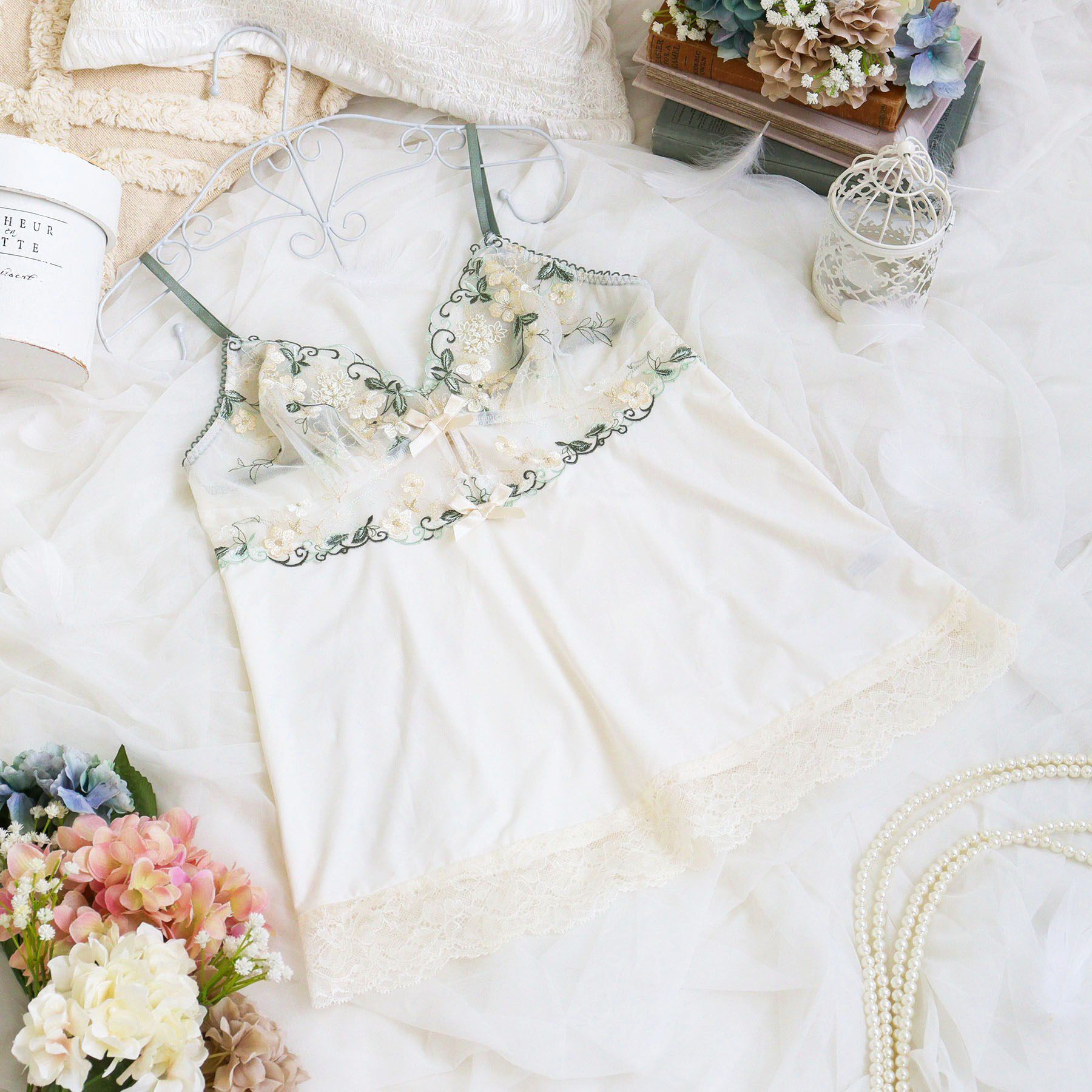 Risa Magli「エリアン キャミソール」|キャミソール|アイボリー(004)