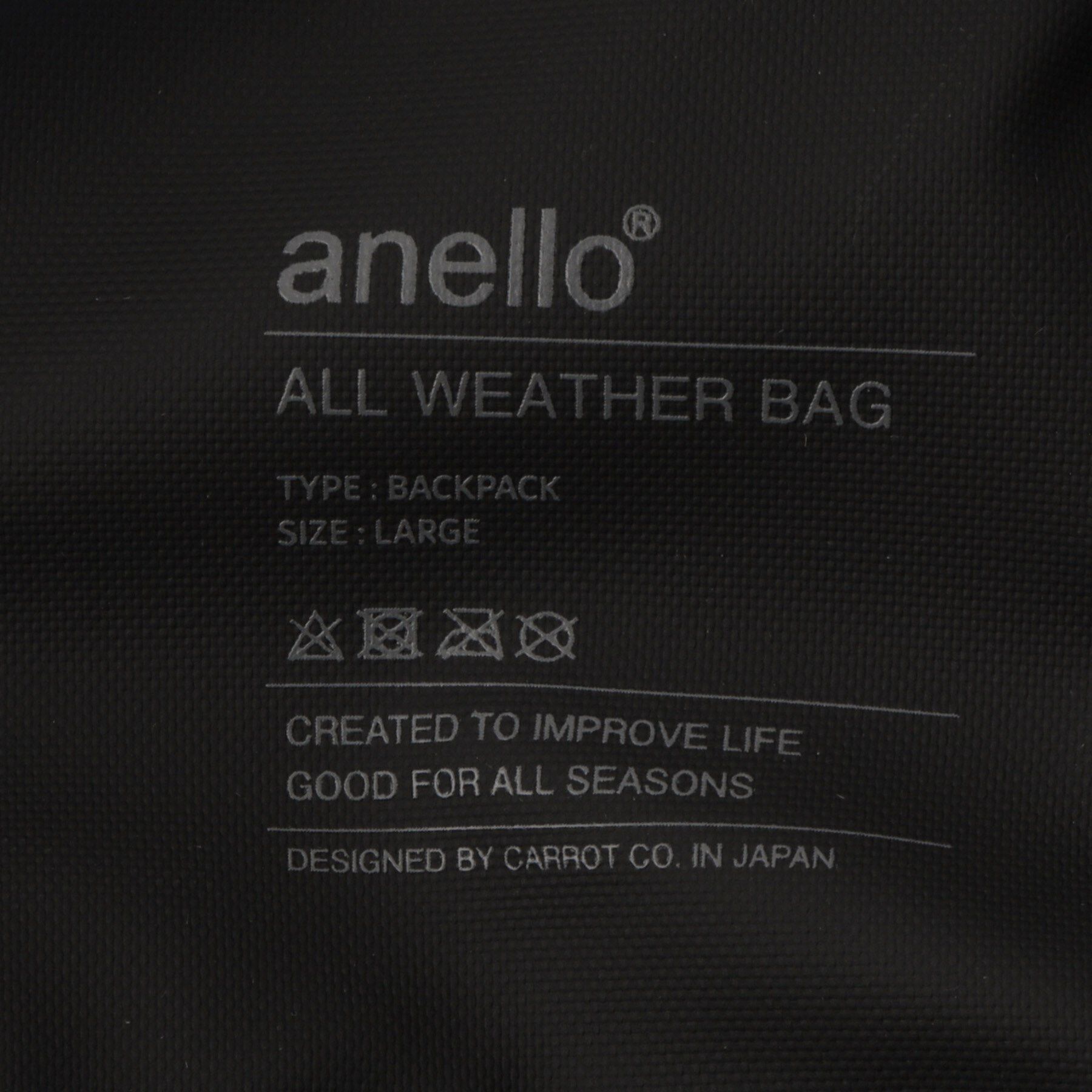 ITS&rsquo;DEMO「＜anello＞耐水スクエアリュック【A4・PC対応】」|リュック|