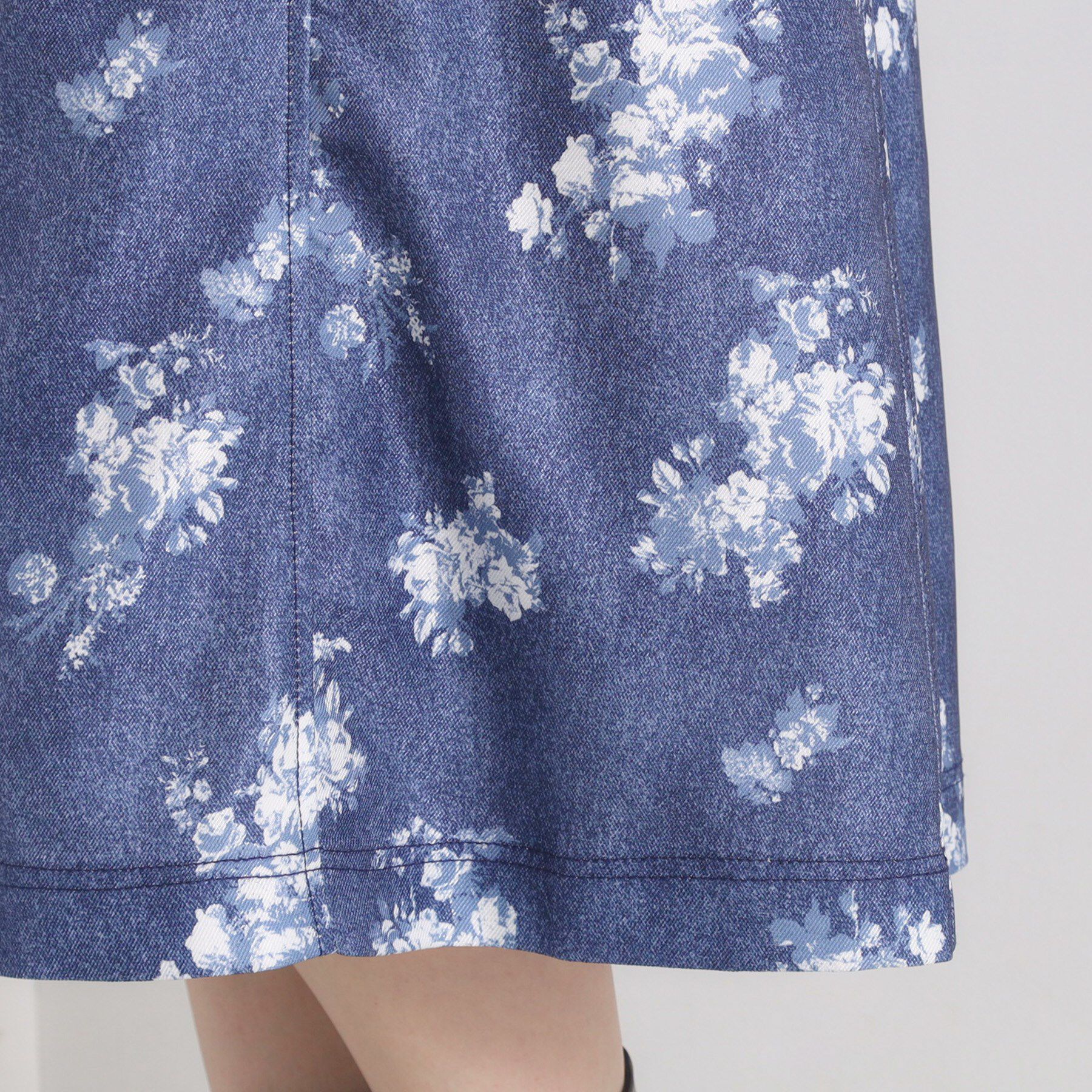 ITS&rsquo;DEMO「【手洗い可】デニム風ジャンスカ」|ワンピース|