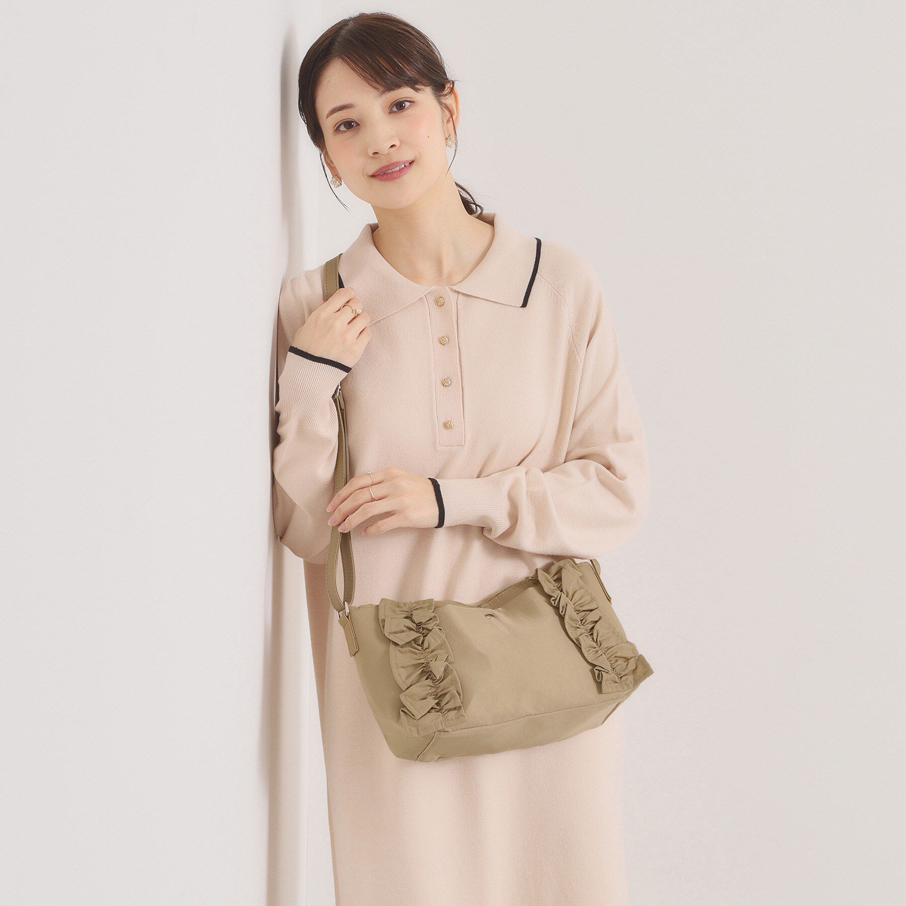 ITS&rsquo;DEMO「フリルミニショルダー」|ショルダー・メッセンジャー|