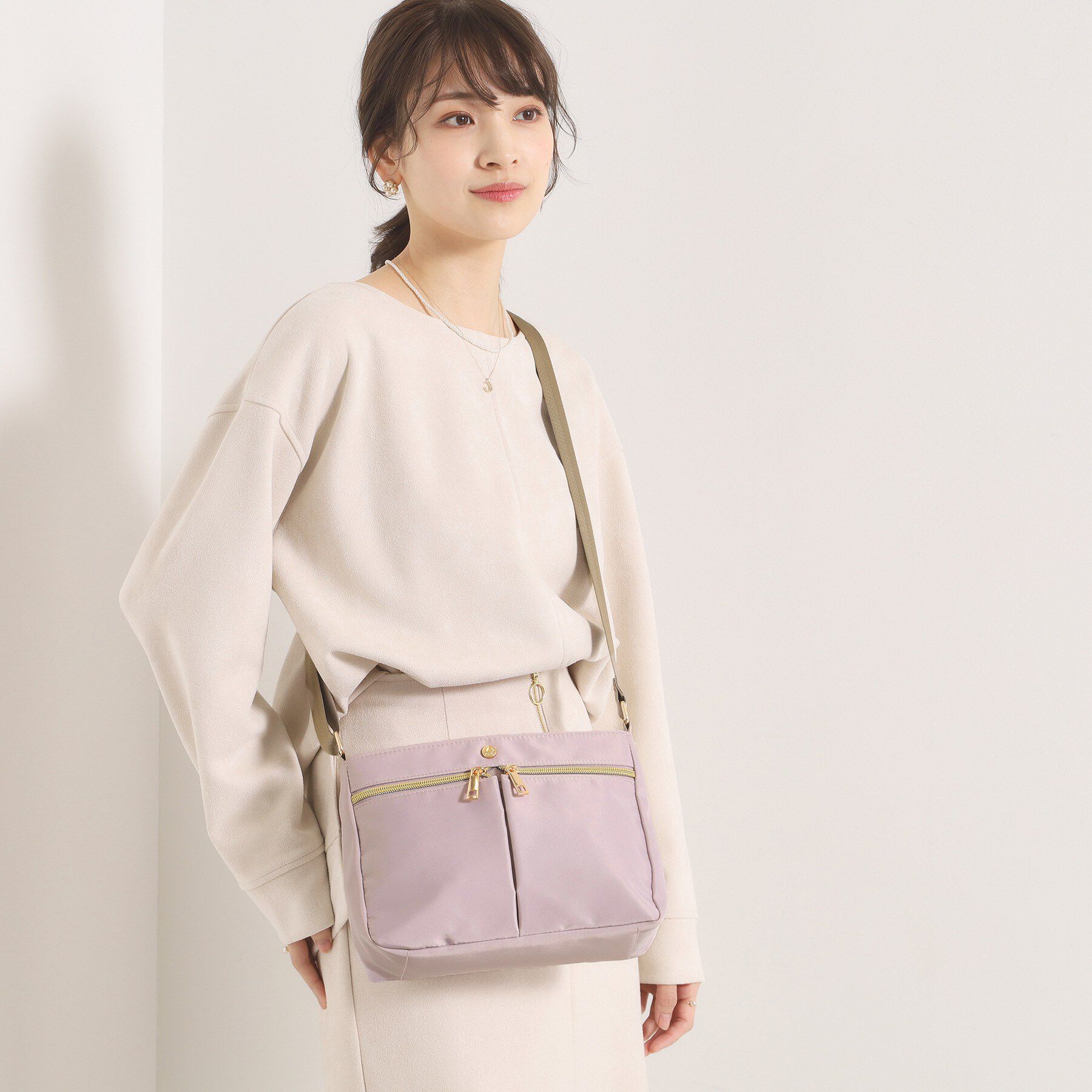 ITS&rsquo;DEMO「【収納アドバイザー監修】ミニショルダー」|ショルダー・メッセンジャー|