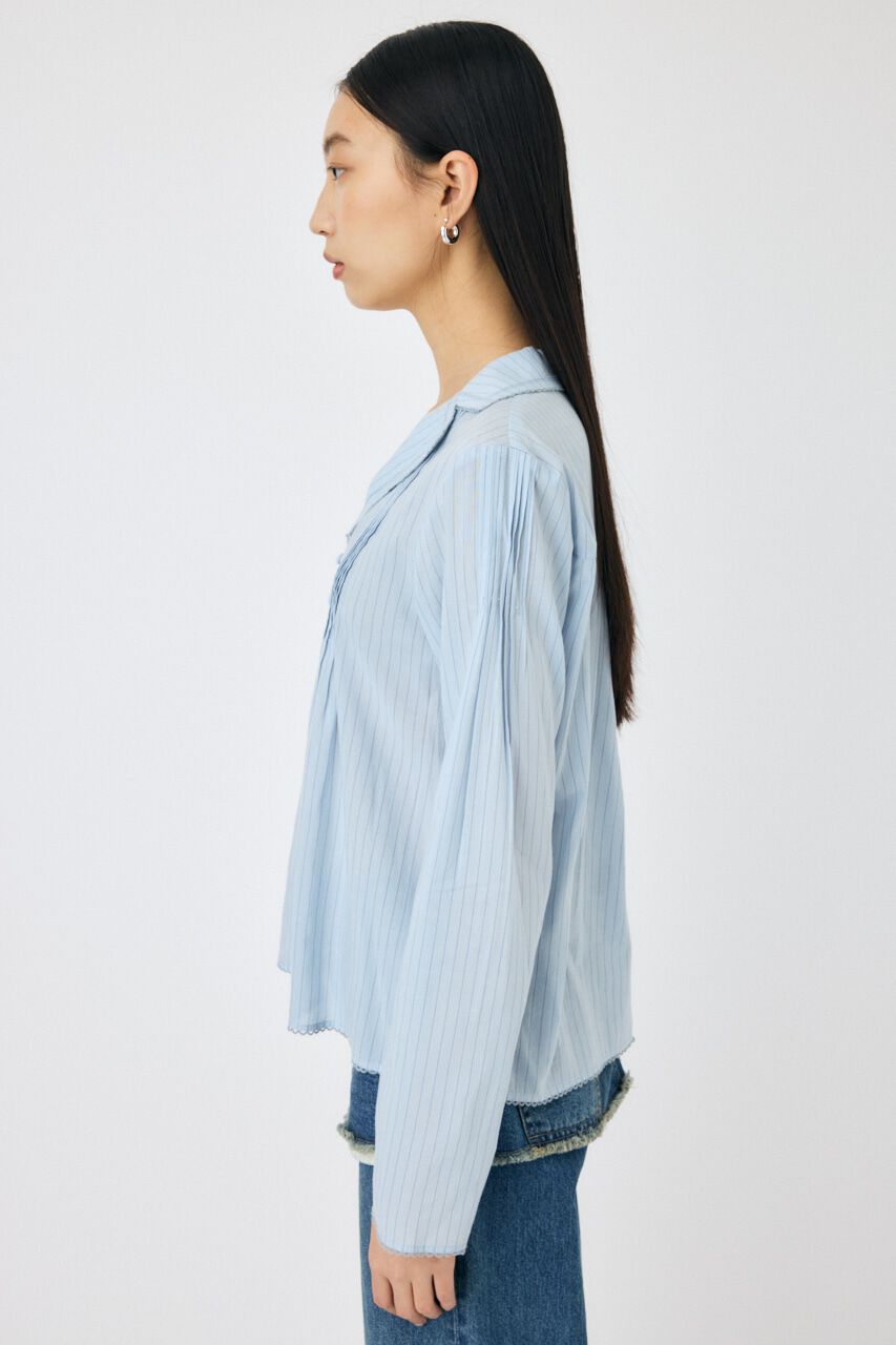 MOUSSY「COTTON PINTUCK ブラウス」|シャツ・ブラウス|