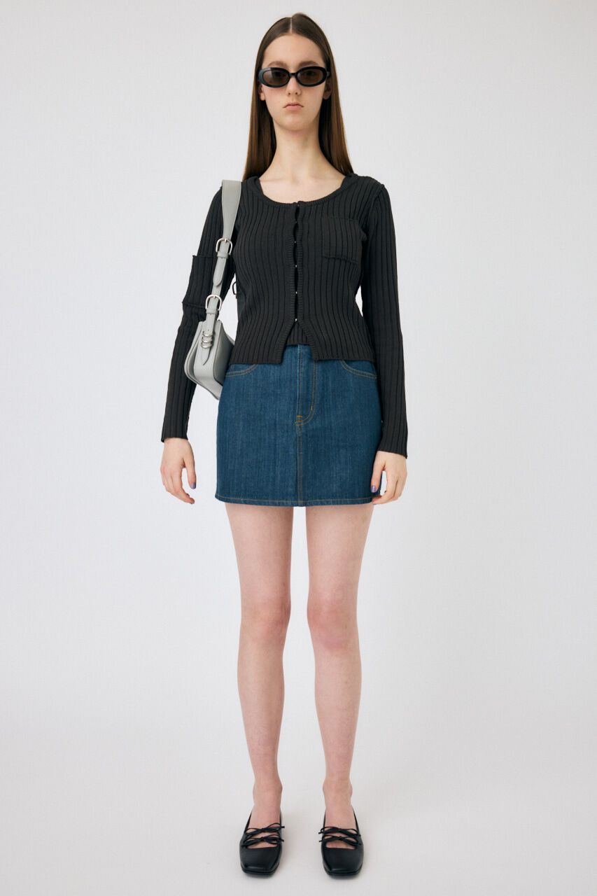 MOUSSY「RIB KNIT CD & タンク」|ニット・セーター|