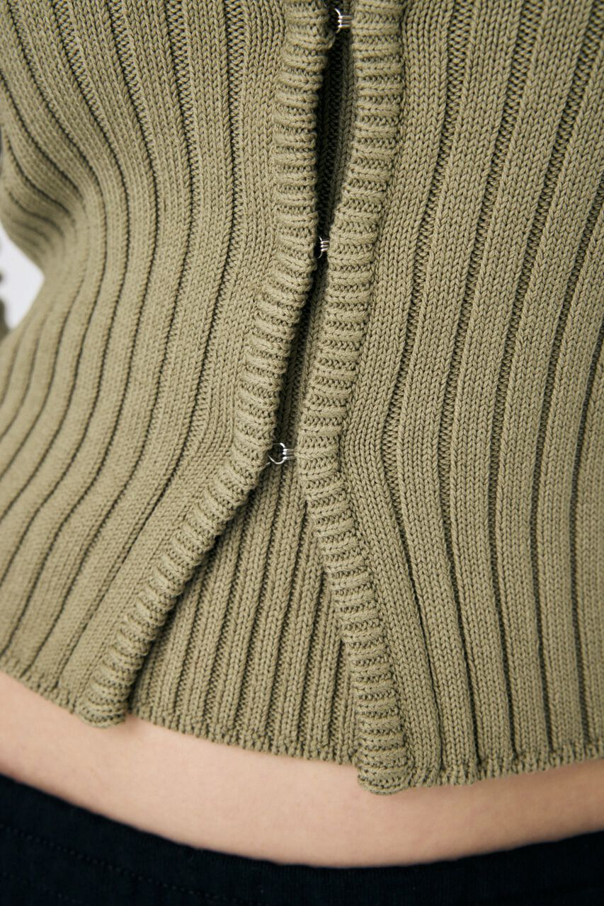 MOUSSY「RIB KNIT CD & タンク」|ニット・セーター|