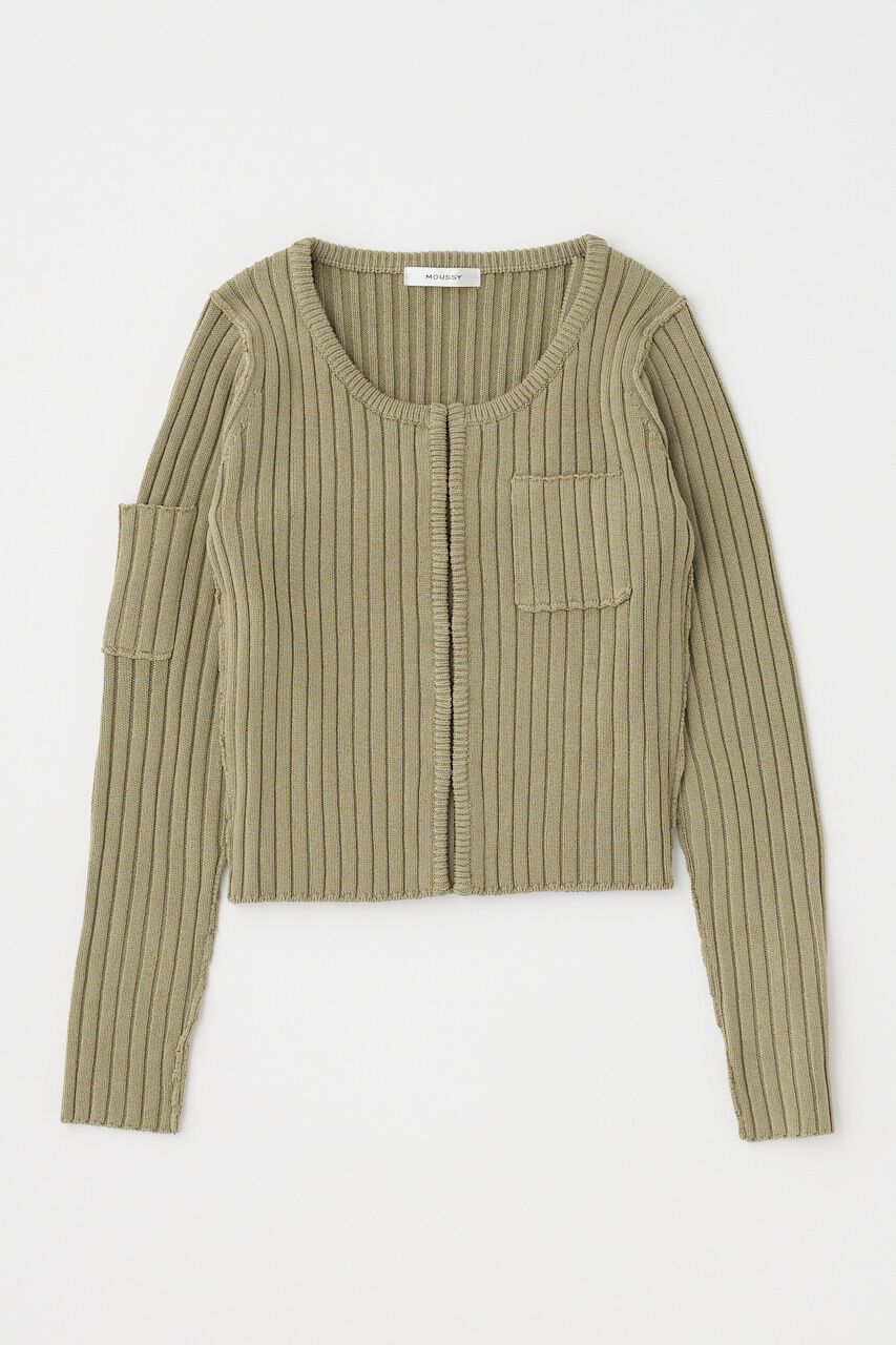 MOUSSY「RIB KNIT CD & タンク」|ニット・セーター|