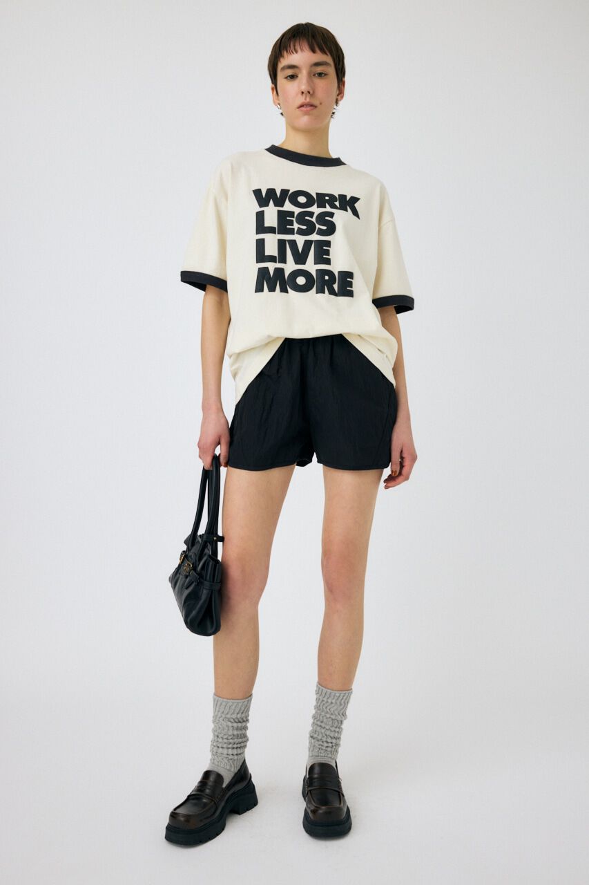 MOUSSY「SLOGAN ビッグ TEE」|Tシャツ・カットソー|