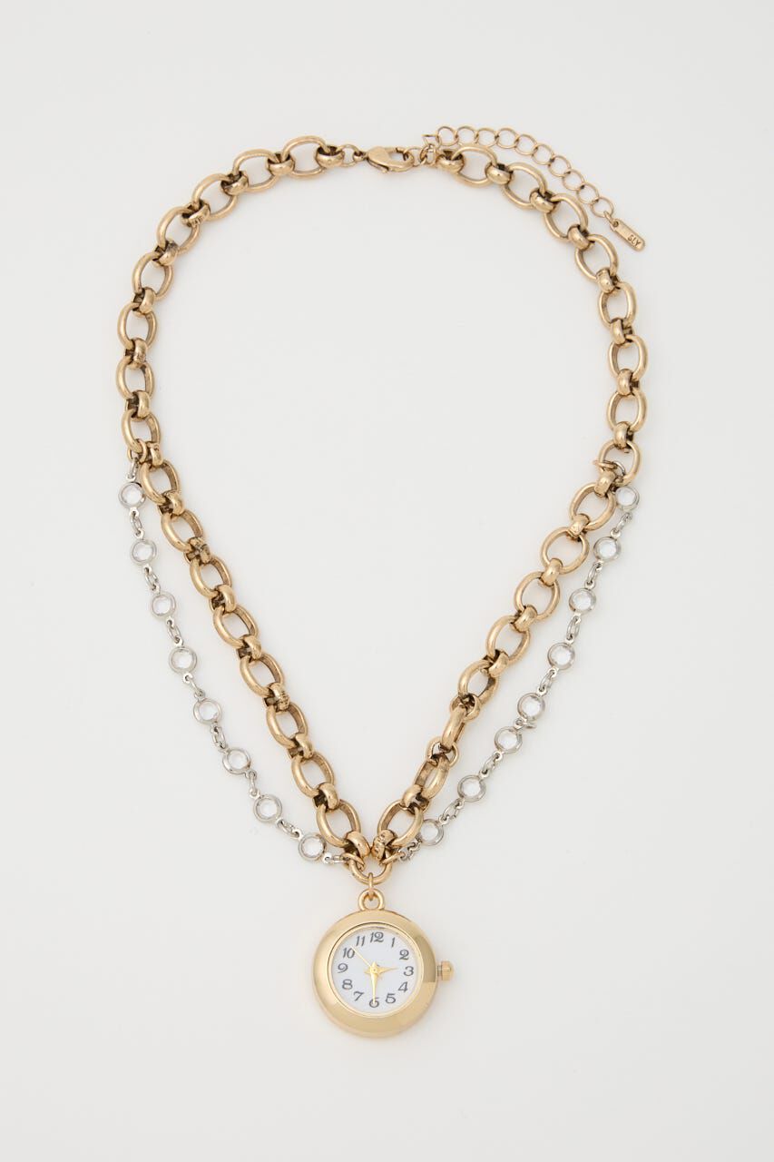 SLY「CLOCK MOTIF ネックレス」|ネックレス|GLD