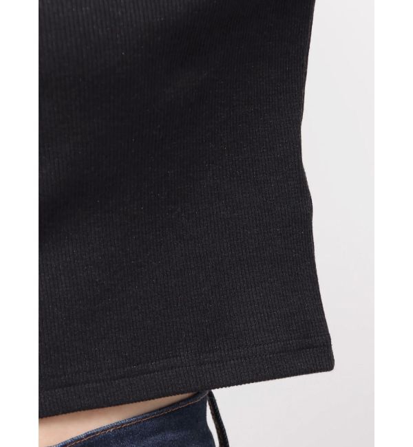 MURUA「ロゴラメテレコトップス」|Tシャツ・カットソー|