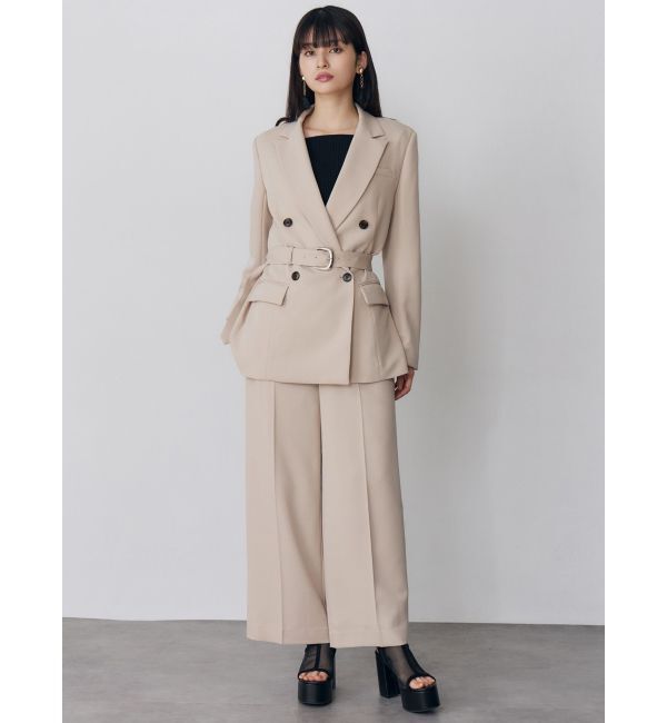 MURUA「フロントベルトワイドパンツ【セット販売対象】」|その他|