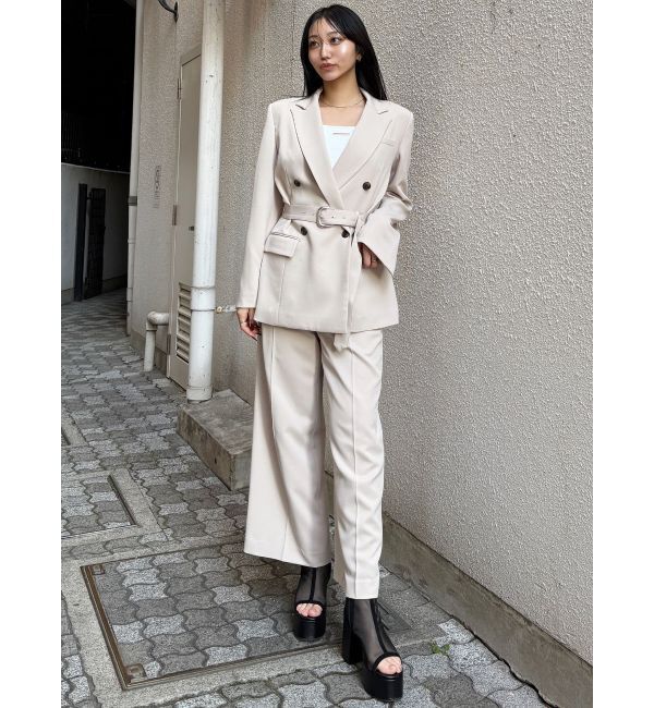 MURUA「フロントベルトワイドパンツ【セット販売対象】」|その他|