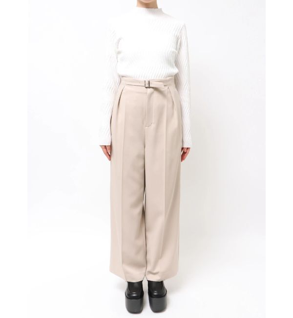 MURUA「フロントベルトワイドパンツ【セット販売対象】」|その他|