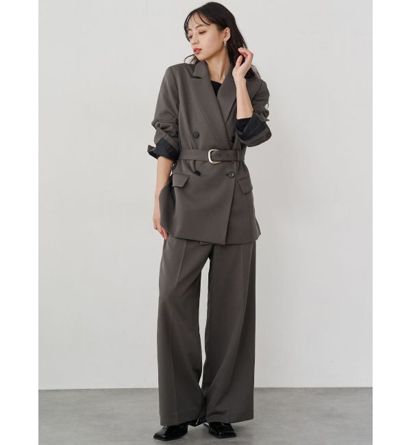 MURUA「フロントベルトワイドパンツ【セット販売対象】」|その他|