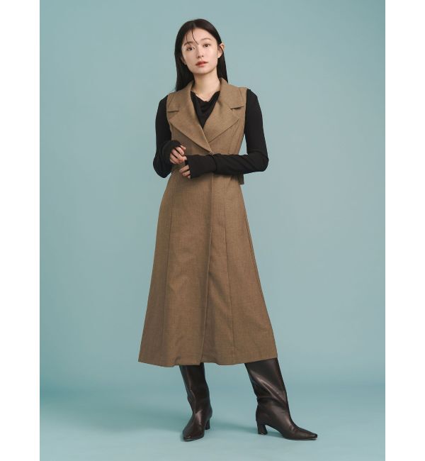 LAGUNAMOON「メタルボタンテーラードジャンパースカート」|ワンピース|