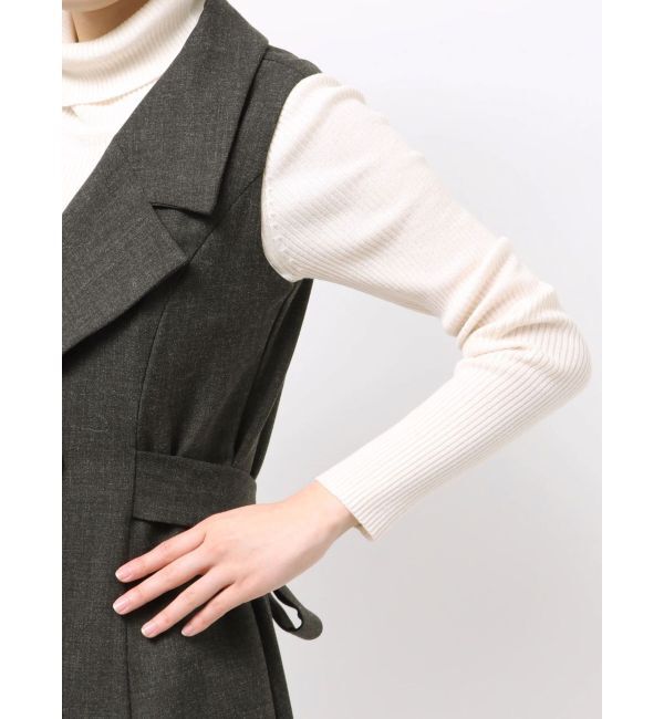 LAGUNAMOON「メタルボタンテーラードジャンパースカート」|ワンピース|