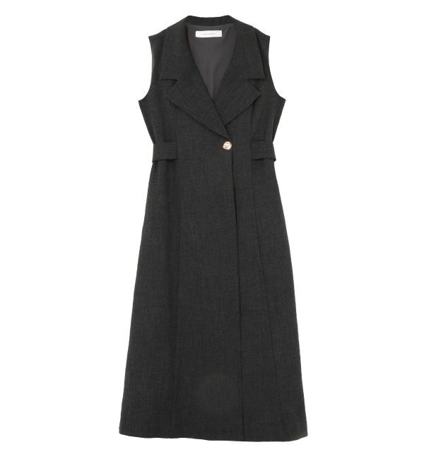 LAGUNAMOON「メタルボタンテーラードジャンパースカート」|ワンピース|