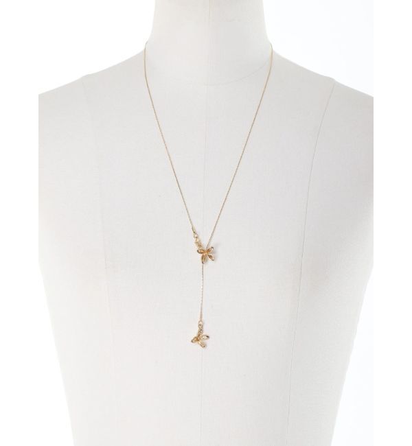 LAGUNAMOON「LADYフラワーチェーンドロストネックレス」|ネックレス|