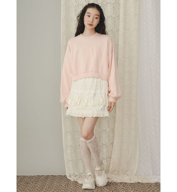 merry jenny「ribbonホットフィックススウェット」|Tシャツ・カットソー|