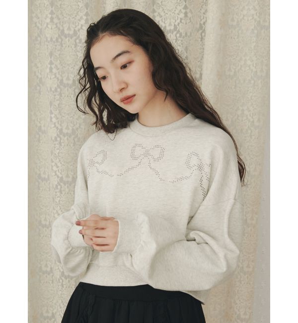 merry jenny「ribbonホットフィックススウェット」|Tシャツ・カットソー|