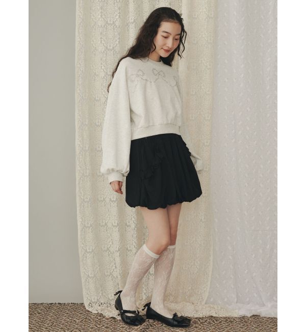 merry jenny「ribbonホットフィックススウェット」|Tシャツ・カットソー|