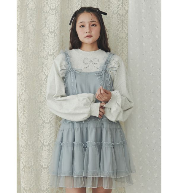 merry jenny「ribbonホットフィックススウェット」|Tシャツ・カットソー|