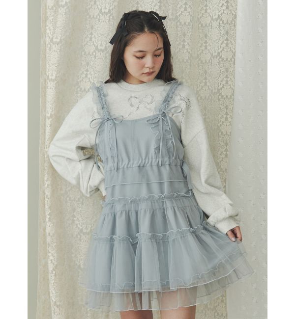 merry jenny「ribbonホットフィックススウェット」|Tシャツ・カットソー|