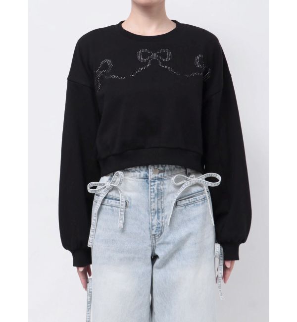 merry jenny「ribbonホットフィックススウェット」|Tシャツ・カットソー|