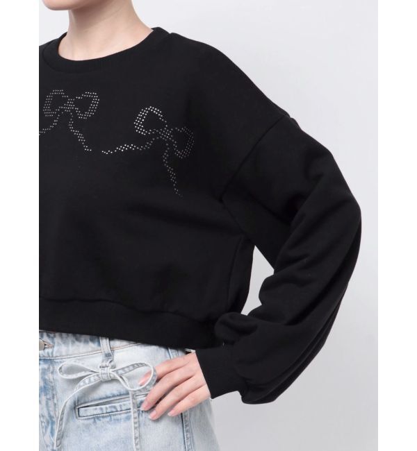 merry jenny「ribbonホットフィックススウェット」|Tシャツ・カットソー|