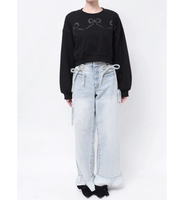 merry jenny「ribbonホットフィックススウェット」|Tシャツ・カットソー|