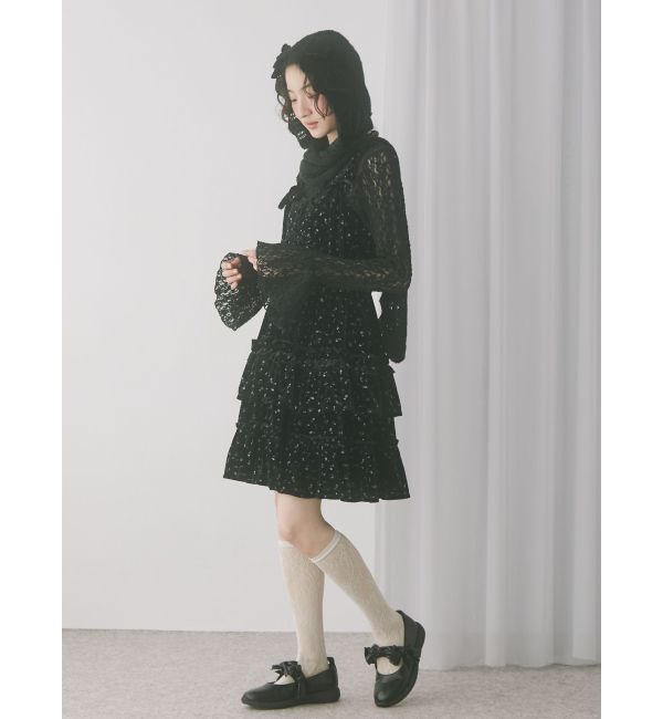 merry jenny「flowerレーストップス」|Tシャツ・カットソー|