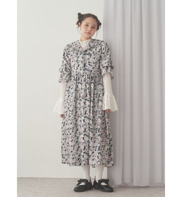 merry jenny「flowerレーストップス」|Tシャツ・カットソー|