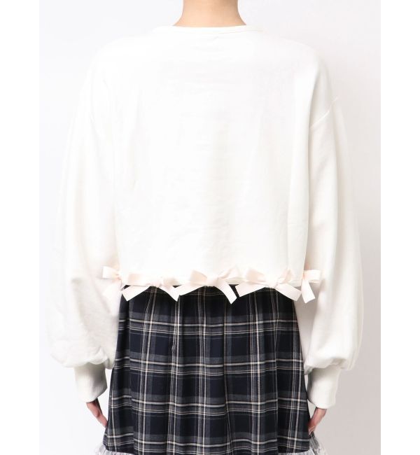 merry jenny「リボンたっぷりスナップカーディガン」|カーディガン|