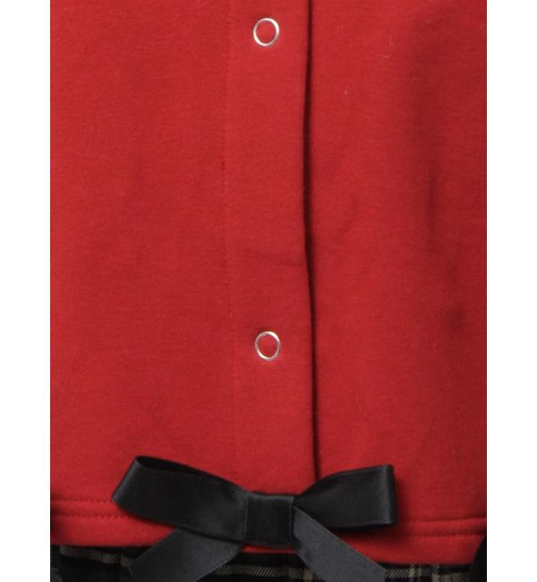 merry jenny「リボンたっぷりスナップカーディガン」|カーディガン|