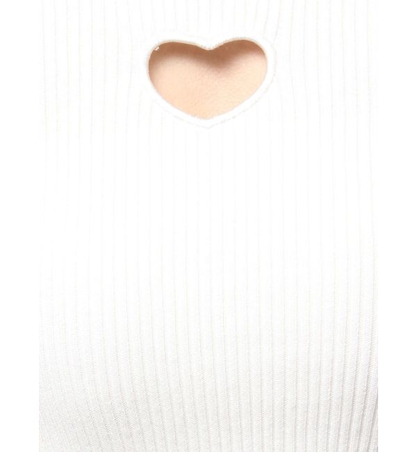 GYDA「OPEN HEART ニットトップス」|ニット・セーター|
