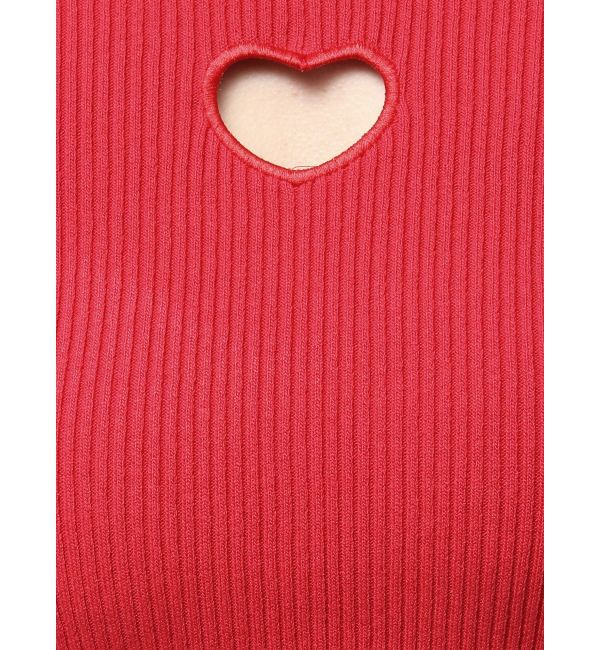 GYDA「OPEN HEART ニットトップス」|ニット・セーター|