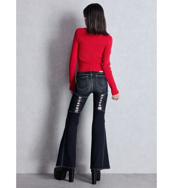 GYDA「OPEN HEART ニットトップス」|ニット・セーター|