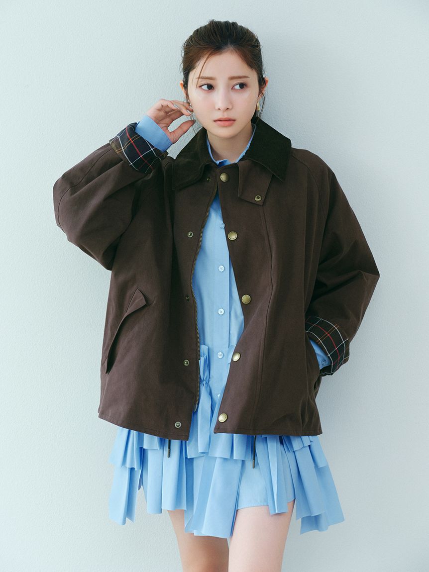 SNIDEL「リボンシャツ」|ワンピース|