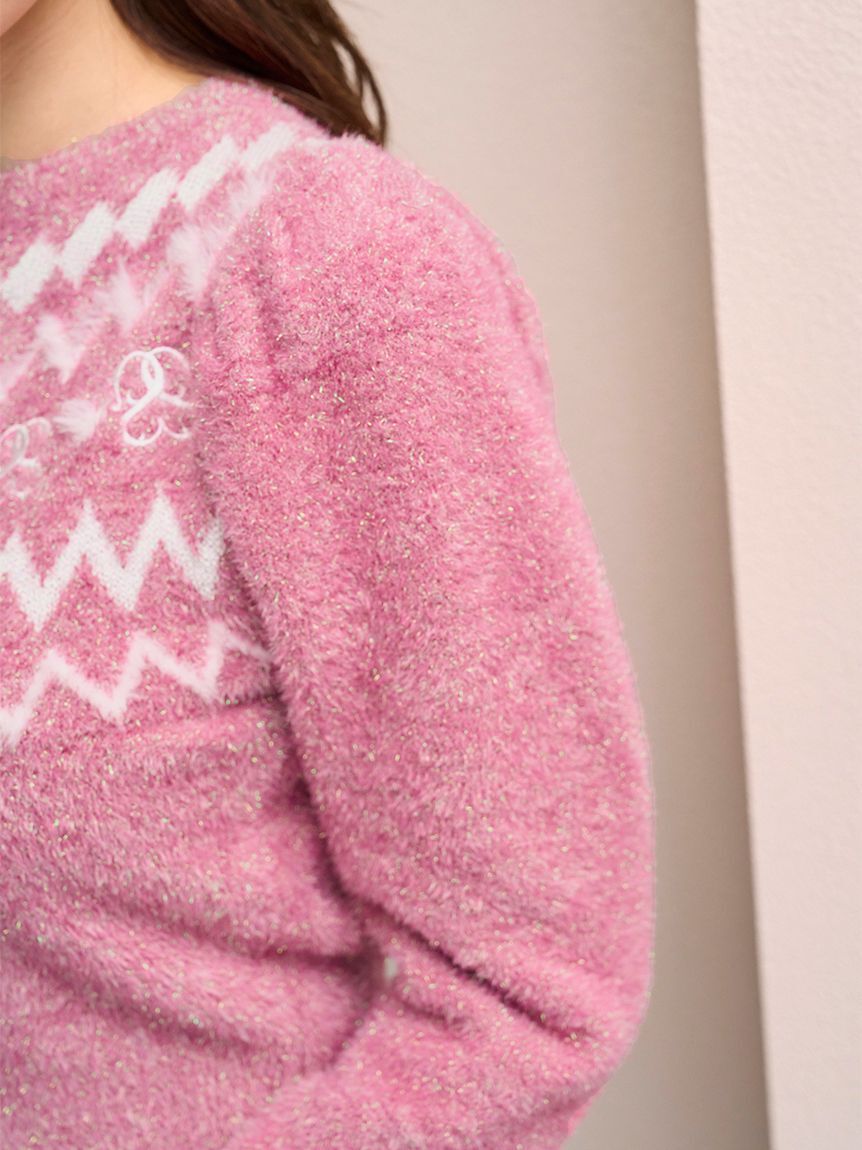 SNIDEL「Sustainableノルディックニットプルオーバー」|ニット・セーター|