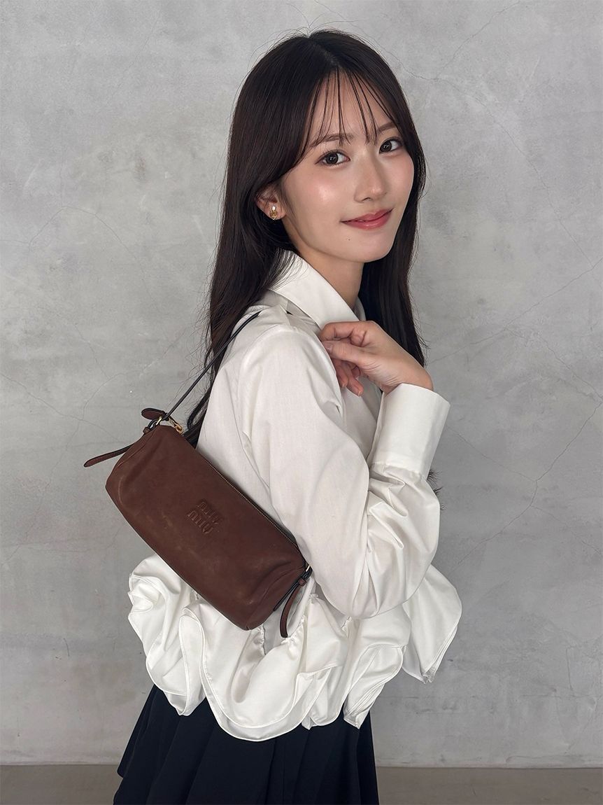 SNIDEL「ヘムボリュームシャツ」|シャツ・ブラウス|