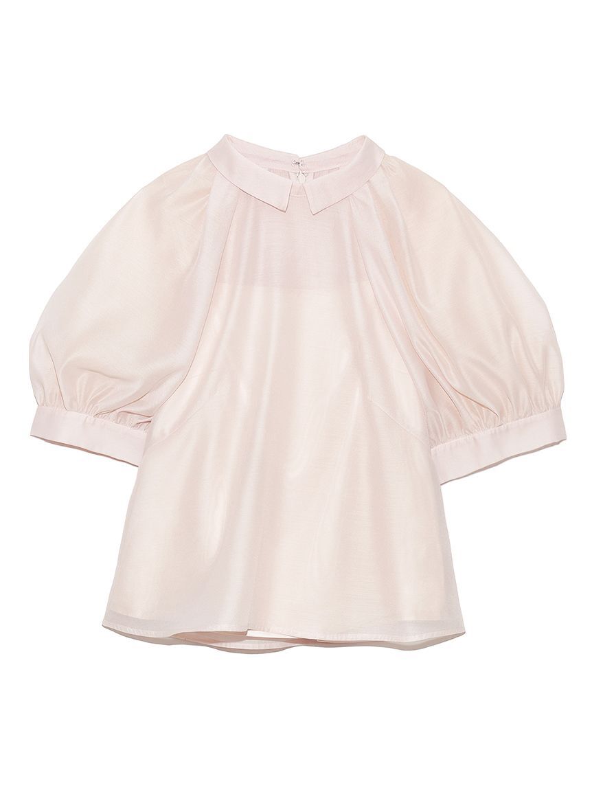 CELFORD「衿付きパフスリーブブラウス」|シャツ・ブラウス|