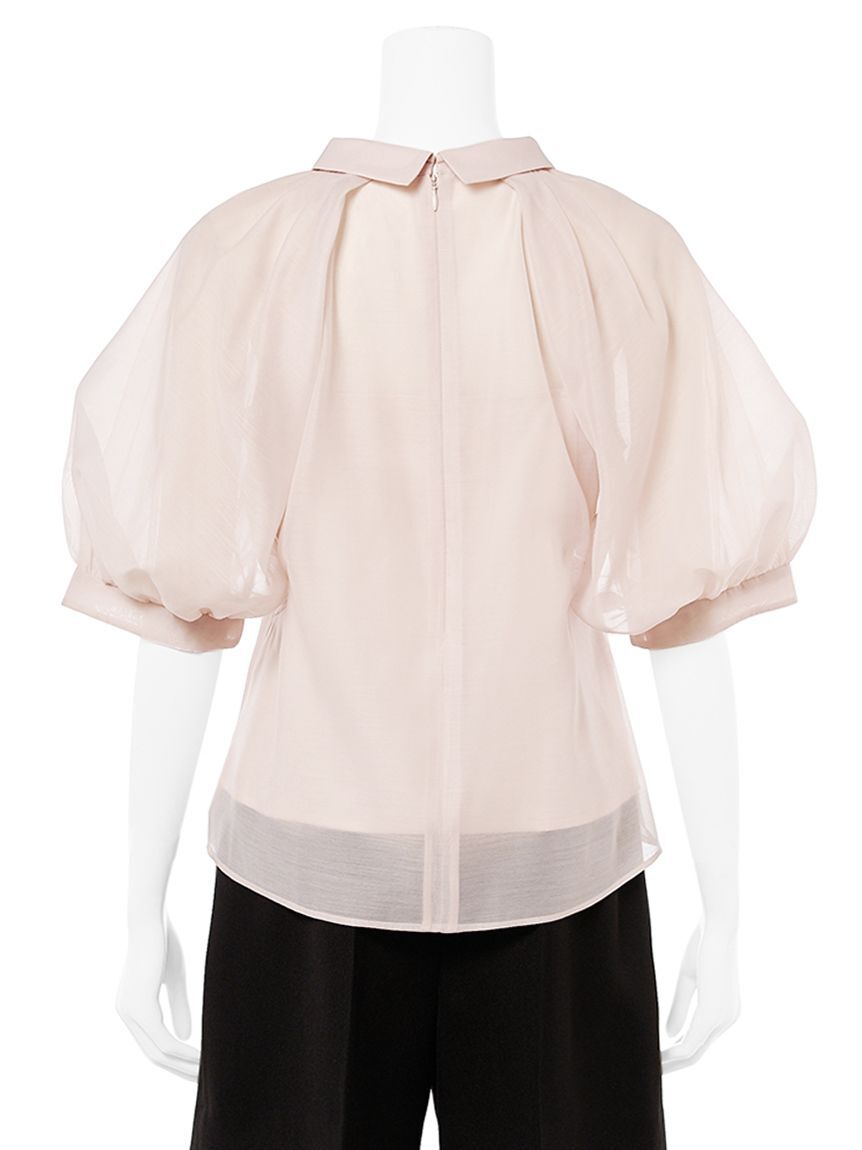 CELFORD「衿付きパフスリーブブラウス」|シャツ・ブラウス|