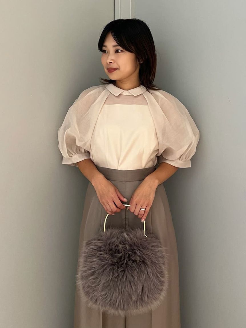 CELFORD「衿付きパフスリーブブラウス」|シャツ・ブラウス|LPNK