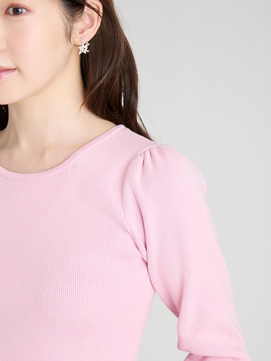 CELFORD「ペプラムドッキングニットプルオーバー」|ニット・セーター|