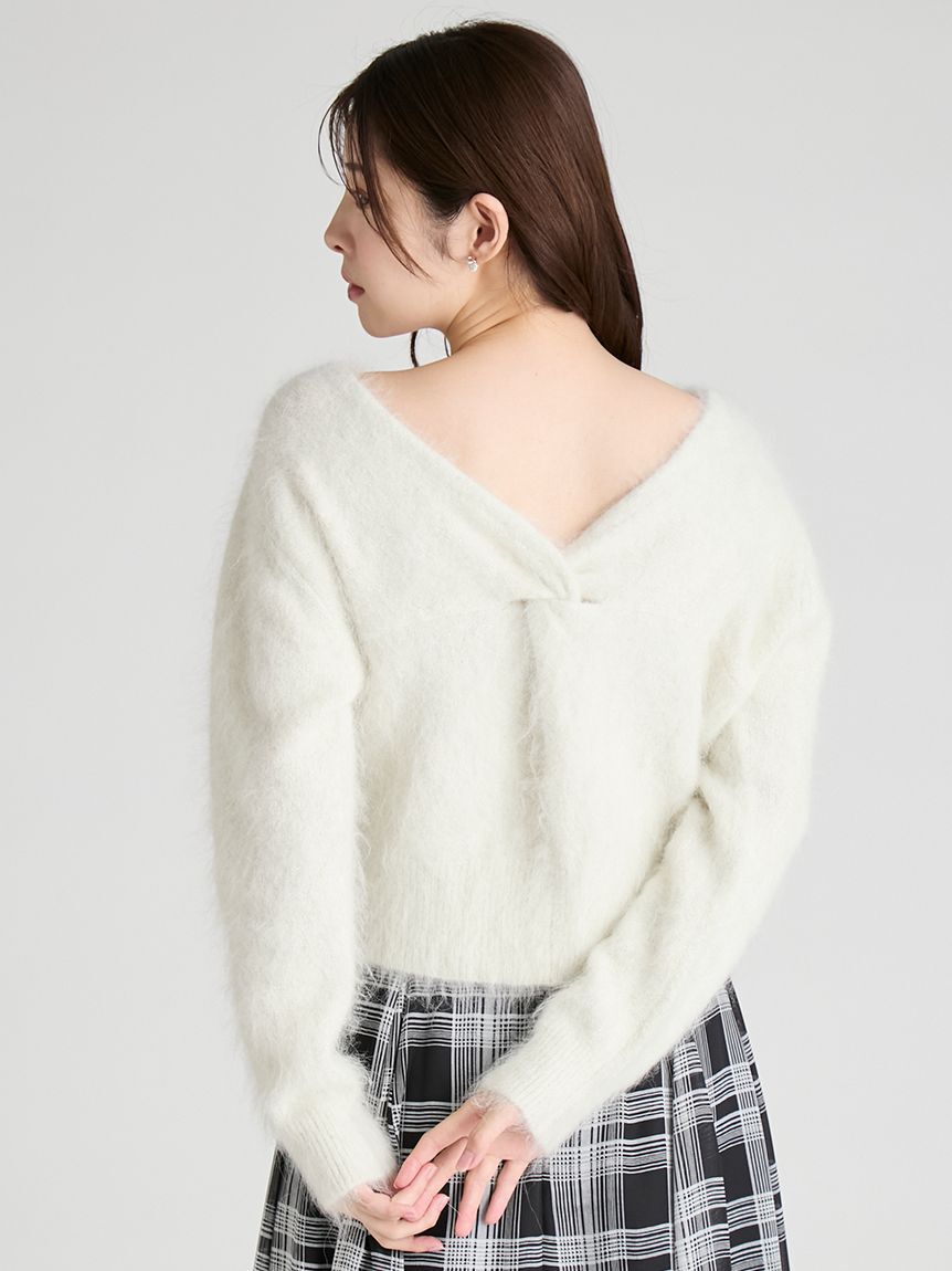 CELFORD「ツイストニットプルオーバー」|ニット・セーター|