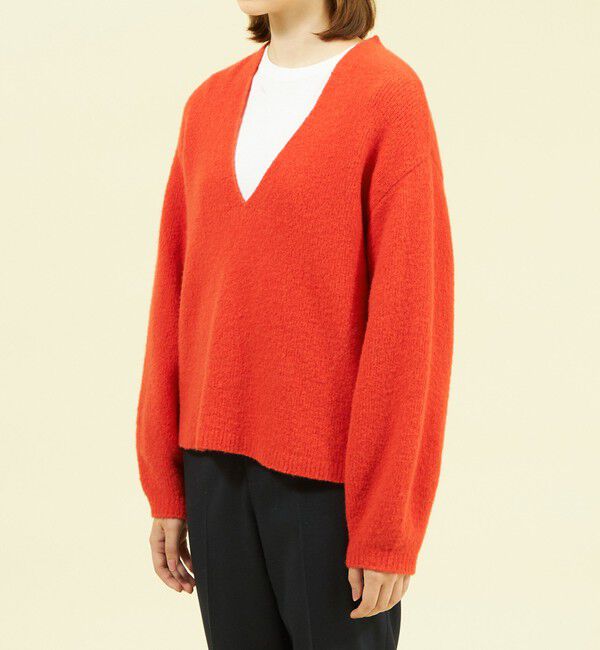 MACKINTOSH PHILOSOPHY「フラッフィーVネックニットプルオーバー」|ニット・セーター|
