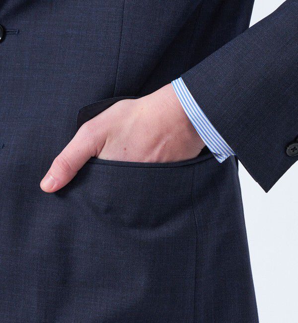 MACKINTOSH PHILOSOPHY「トロッタージャケット #109 ストレッチピンヘッド/無地」|テーラードジャケット|