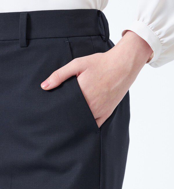 MACKINTOSH PHILOSOPHY「2WAYストレッチテーパードパンツ」|スラックス|