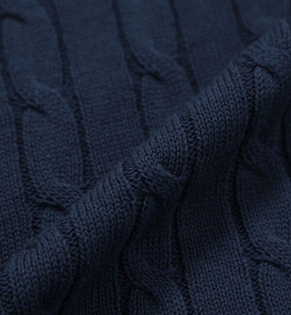MACKINTOSH PHILOSOPHY「クロップドケーブルニット」|ニット・セーター|