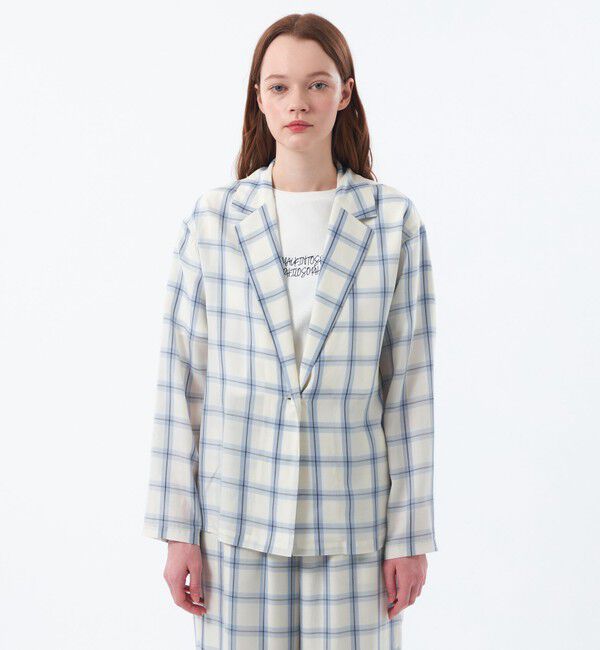 MACKINTOSH PHILOSOPHY「チェックシャツジャケット」|ブルゾン・スタジャン|